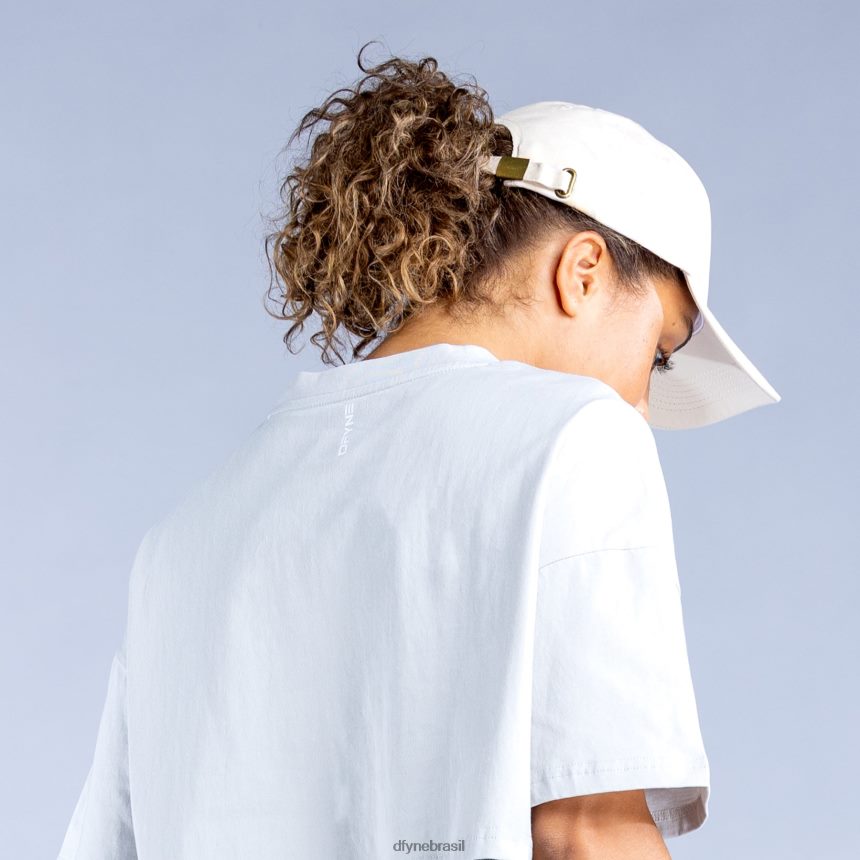 acessórios Dfyne boné de assinatura branco 6B822T128