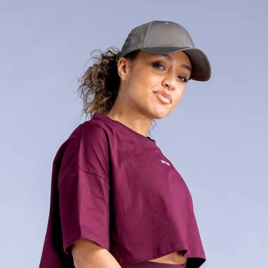 acessórios Dfyne boné de assinatura chocolate marrom 6B822T129