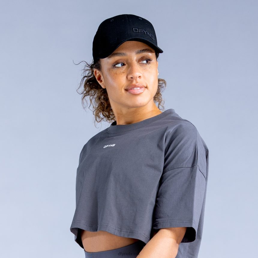 acessórios Dfyne boné de assinatura preto 6B822T127