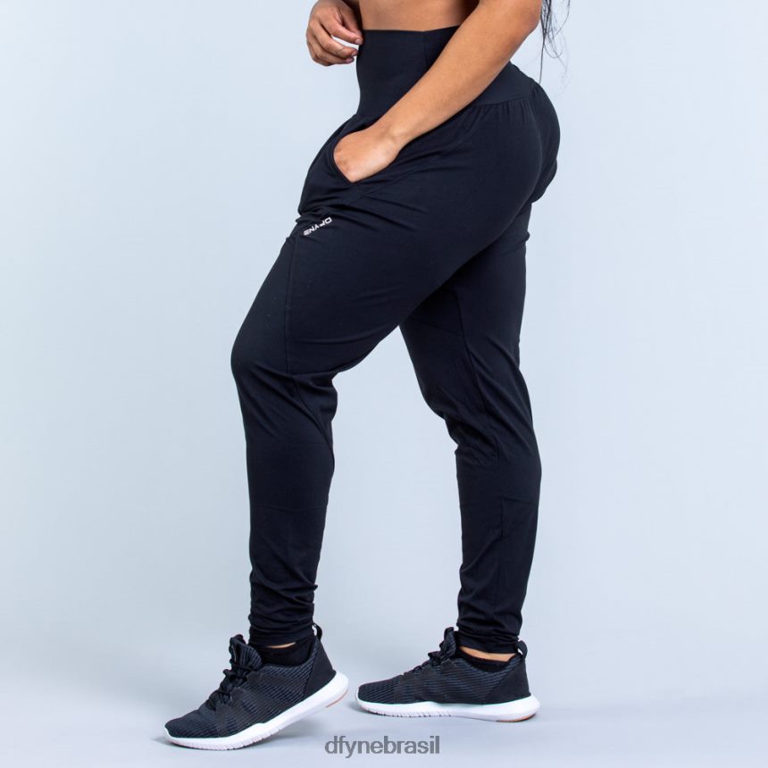 partes inferiores Dfyne origem harem tapered fit joggers 1 preto 6B822T99
