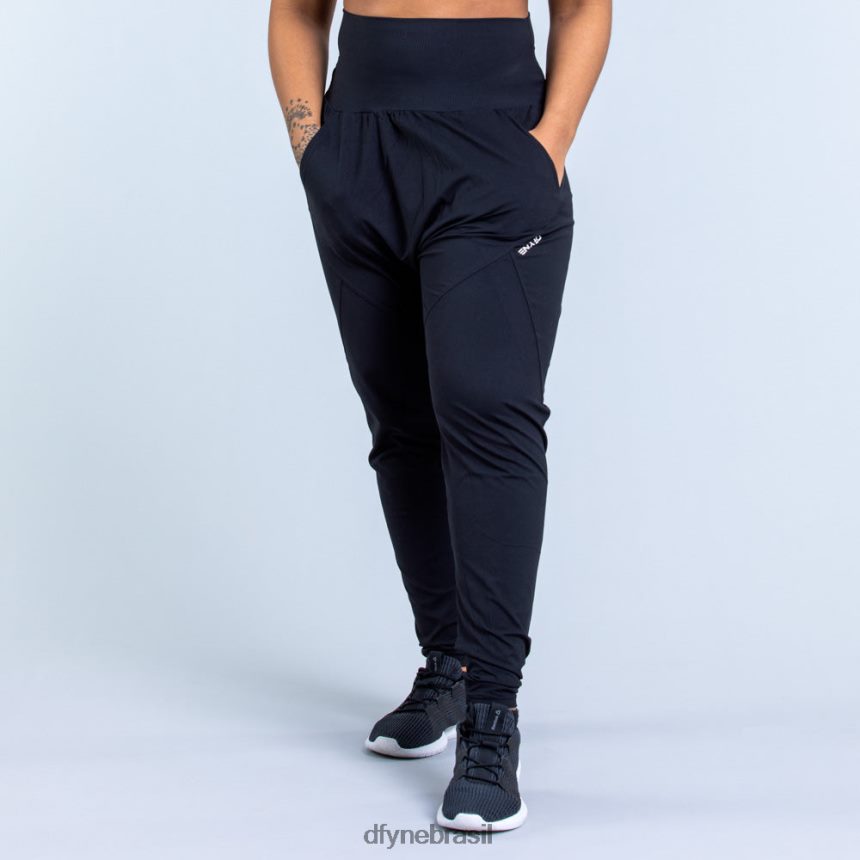 partes inferiores Dfyne origem harem tapered fit joggers 1 preto 6B822T99