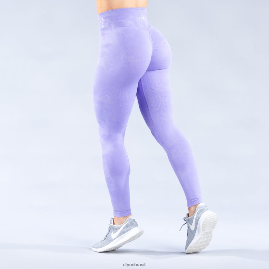 partes inferiores Dfyne leggings de névoa dinâmica pervinca 6B822T148