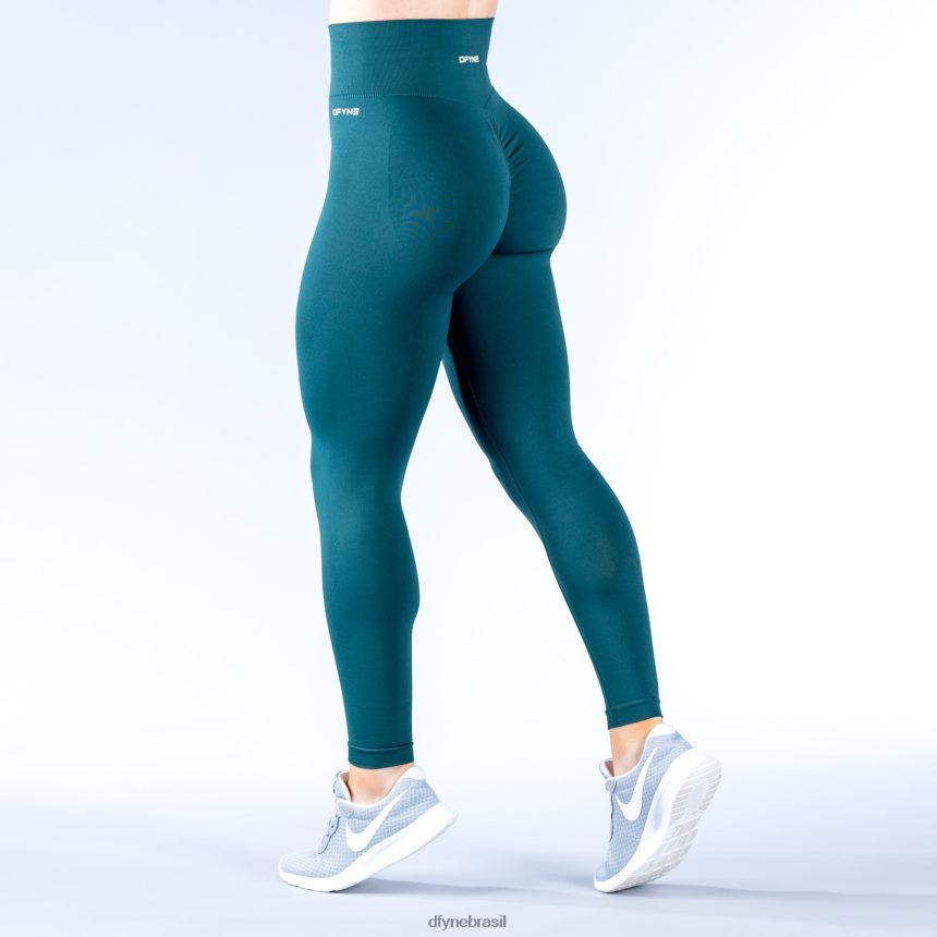 partes inferiores Dfyne leggings dinâmicas 3 verde esmeralda escuro 6B822T5