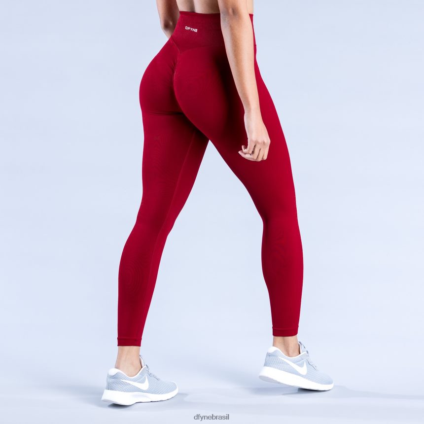 partes inferiores Dfyne leggings dinâmicas 5 carmesim 6B822T44
