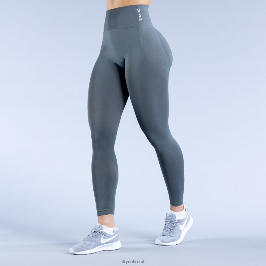 partes inferiores Dfyne leggings dinâmicas 5 cinza pedra 6B822T105