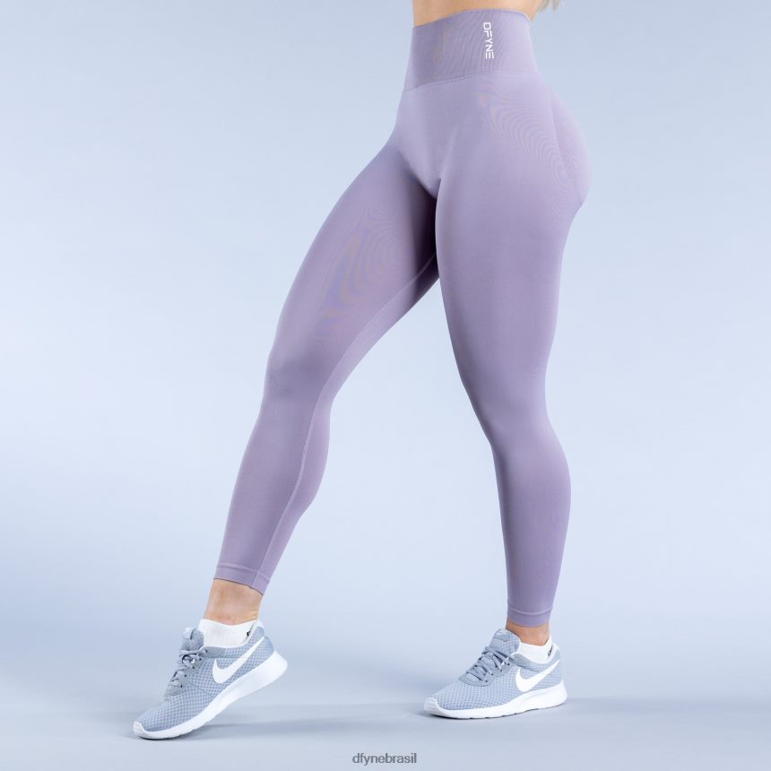 partes inferiores Dfyne leggings dinâmicas 5 gelo roxo 6B822T104
