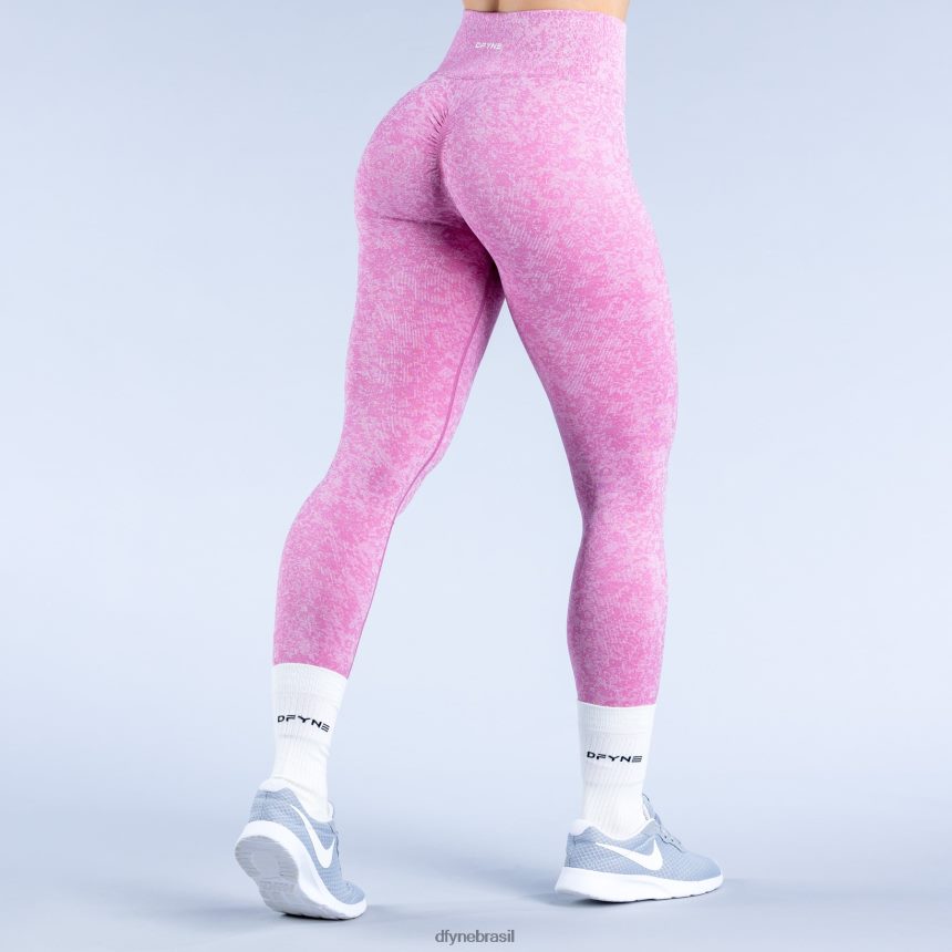 partes inferiores Dfyne reviver leggings camuflagem urbana/rosa escuro 6B822T38