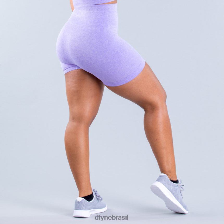 partes inferiores Dfyne shorts de valquíria roxo 6B822T110