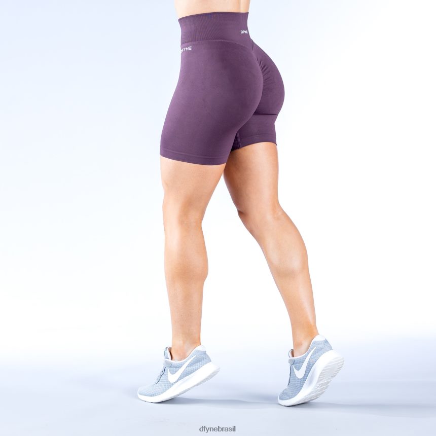partes inferiores Dfyne shorts dinâmicos 4,5' 6 ameixa perfeita 6B822T13
