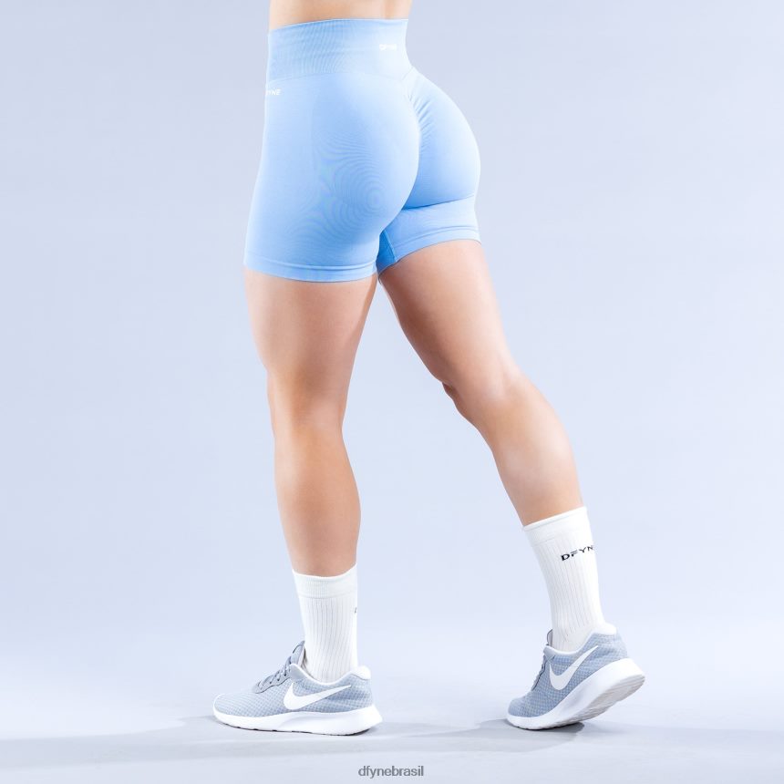 partes inferiores Dfyne shorts dinâmicos 4,5' 6 céu azul 6B822T55