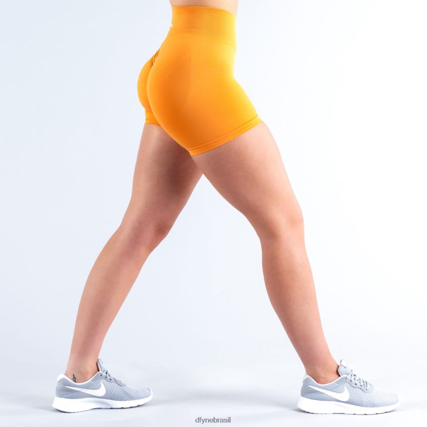 partes inferiores Dfyne shorts dinâmicos 4,5' 8 laranja raio de sol 6B822T57