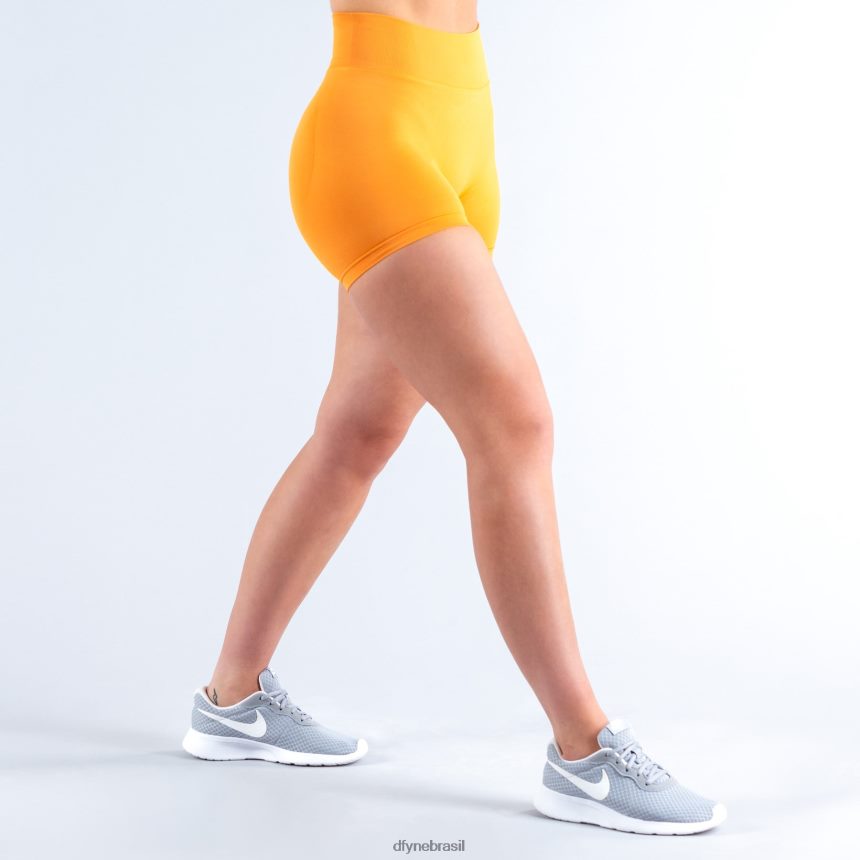 partes inferiores Dfyne shorts dinâmicos 4,5' 8 laranja raio de sol 6B822T57