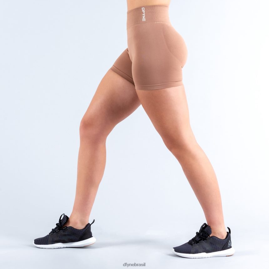 partes inferiores Dfyne shorts dinâmicos 4,5' 8 marrom acastanhado 6B822T56