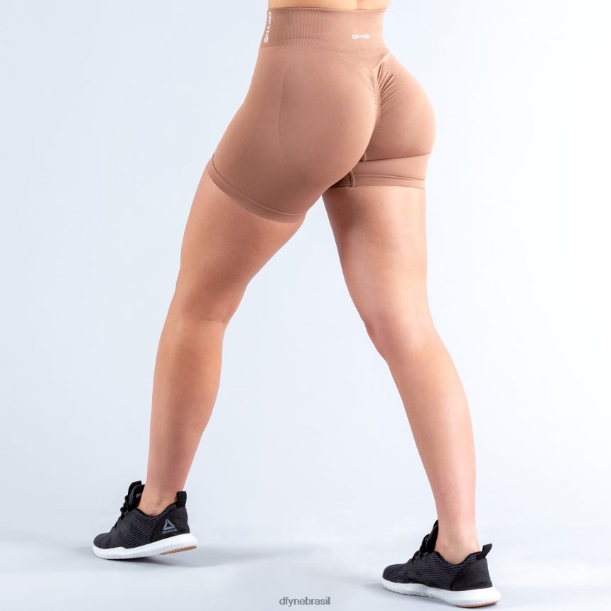 partes inferiores Dfyne shorts dinâmicos 4,5' 8 marrom acastanhado 6B822T56