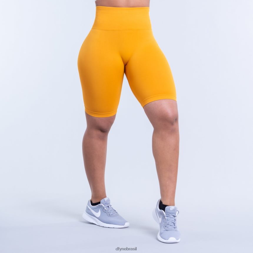 partes inferiores Dfyne shorts dinâmicos amarelo mostarda 6B822T93