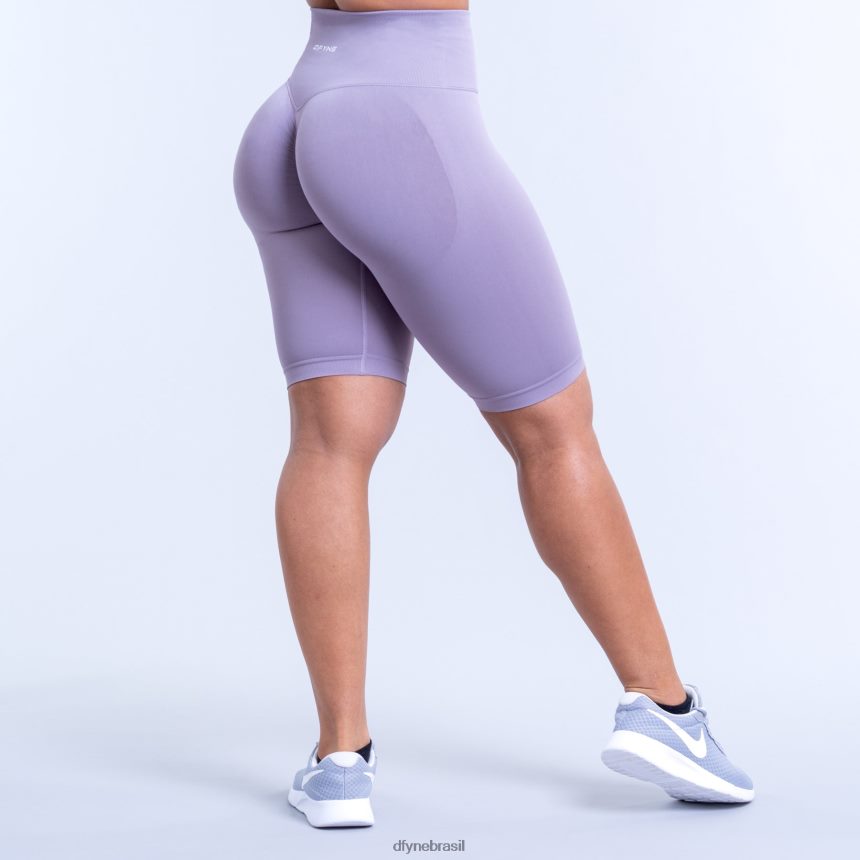 partes inferiores Dfyne shorts dinâmicos gelo roxo 6B822T92