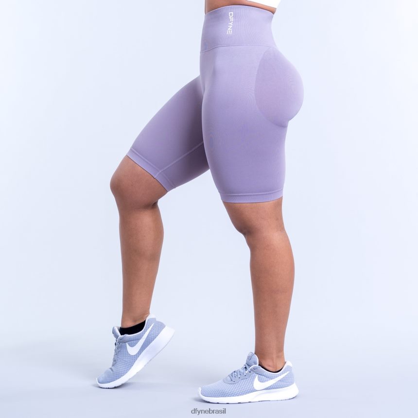 partes inferiores Dfyne shorts dinâmicos gelo roxo 6B822T92