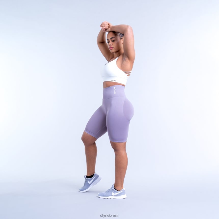 partes inferiores Dfyne shorts dinâmicos gelo roxo 6B822T92