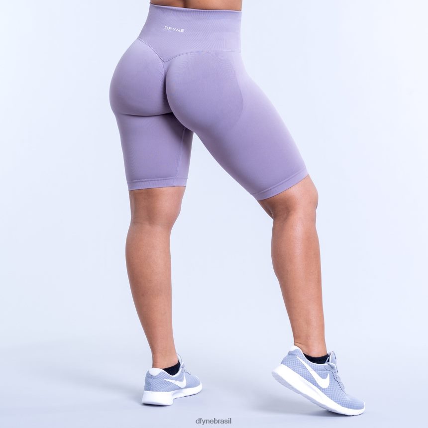 partes inferiores Dfyne shorts dinâmicos gelo roxo 6B822T92
