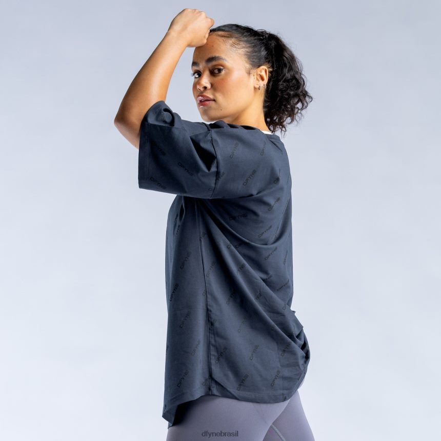 topos Dfyne reviver assinatura t oversized ardósia cinza 6B822T50