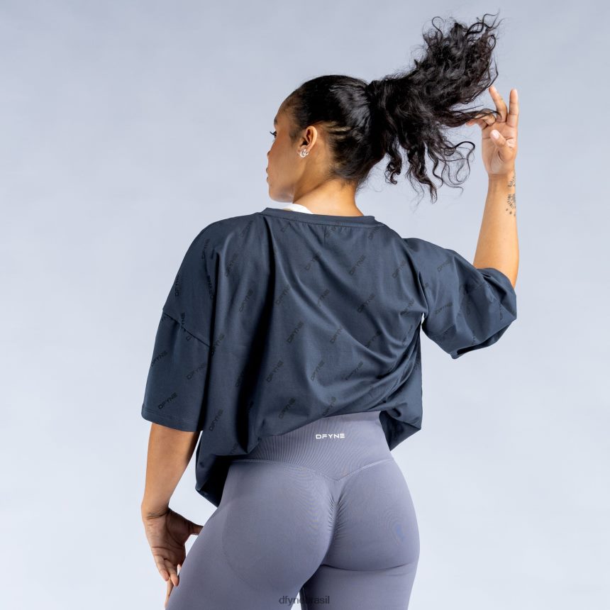 topos Dfyne reviver assinatura t oversized ardósia cinza 6B822T50