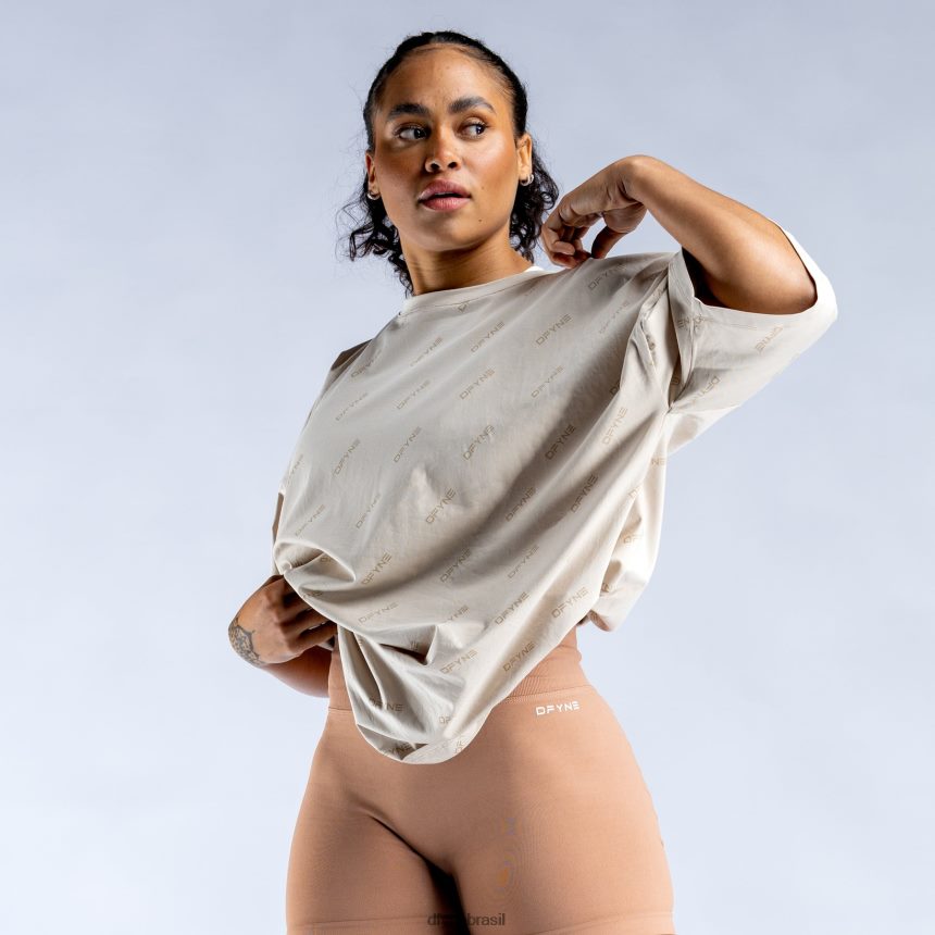 topos Dfyne reviver assinatura t oversized bronzeado 6B822T140