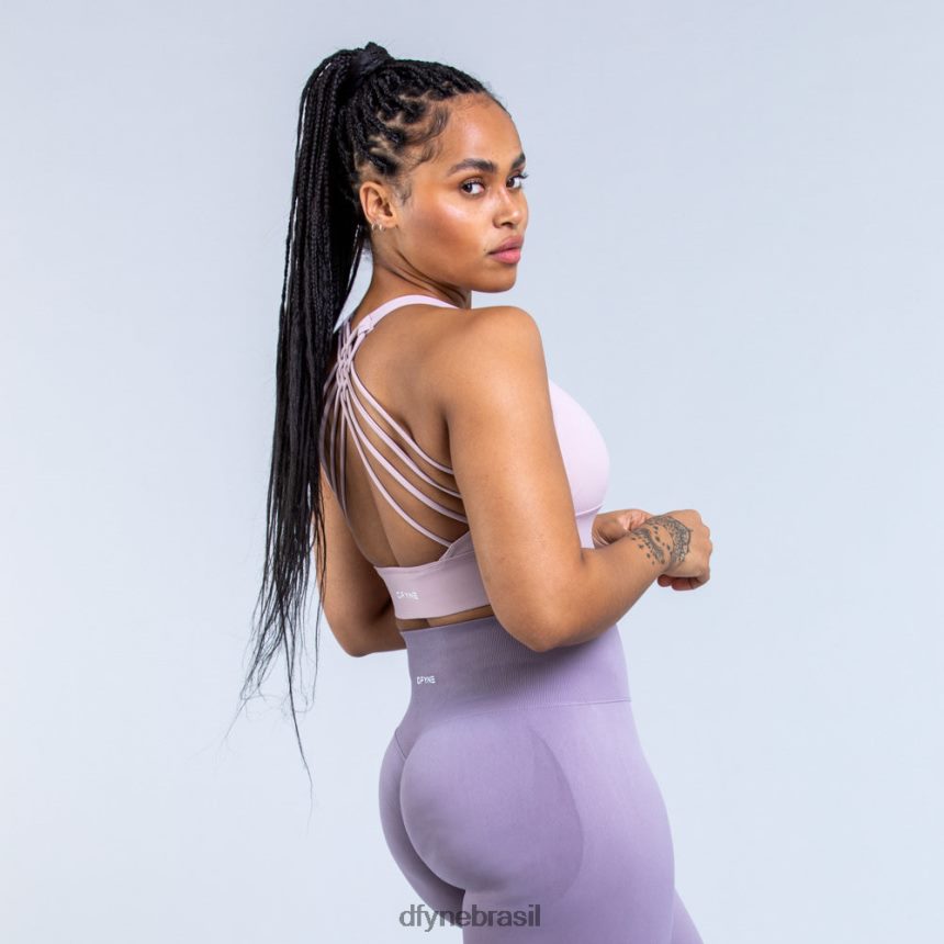 topos Dfyne sutiã esportivo de suporte médio origin roxo esfumaçado 6B822T102