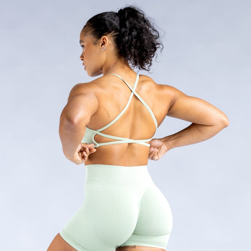 topos Dfyne sutiã esportivo dinâmico sem costas 2 verde fresco 6B822T143
